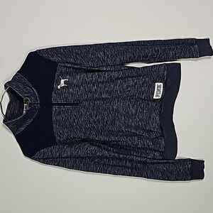 Pink Victoria's secret small blue half zip sweater jacket